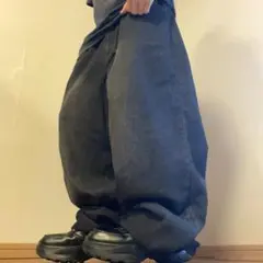 デニムパンツ ワイド