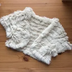 【美品】パーティ用羽織り　ラビット