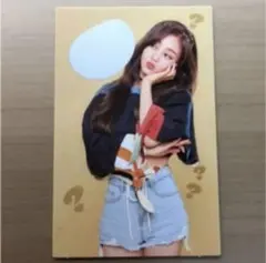 TWICEジヒョ What is love 公式トレカ