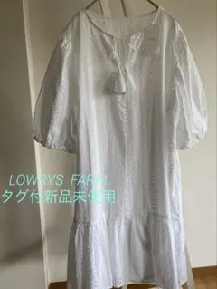 LOWRYS FARM レースチュニックorワンピース