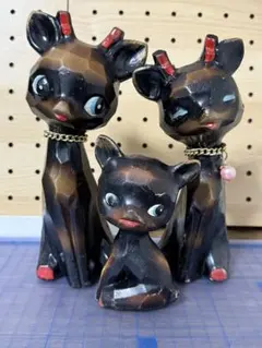 ポルトガル製 猫の置物☆3匹セット☆陶磁器 ポーセリン - メルカリ