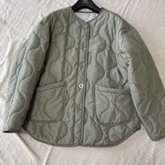 オリーブグリーン キルティングジャケット Mサイズ