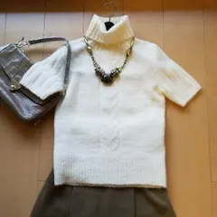 セール中（美品）COMME CA ISM  半袖ニット