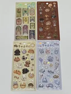 新品　　きゅるるんシール　喫茶アラモード