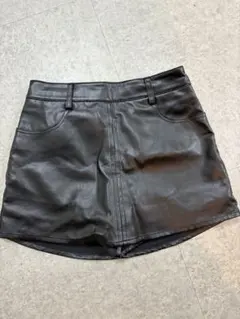 レザースカート