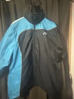 YONEX フルジップジャケット M青/黒