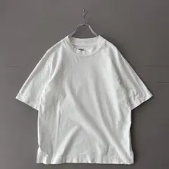 MHL. 定番 ヘビーウェイトTシャツ ホワイト M スリット エムエイチエルのサムネイル