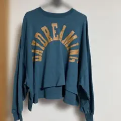 最終価格です‼️DAYDREAMING プリント エメラルド色オーバーサイズカットのサムネイル