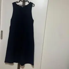 ユニクロ UNIQLO ジャンスカ ノースリーブ ワンピース マタニティ