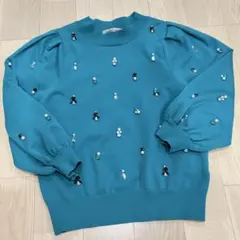 Apuweiser-riche ターコイズニット