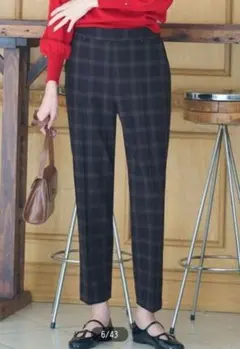 エニィスィスサーモ2WAYストレッチ テーパードパンツ