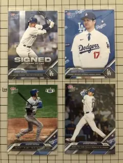 大谷翔平 2023TOPPS NOW 4枚セット