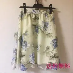 ☆値下げ☆ 人気♪♪ EBELE MOTION の花柄シフォンスカート