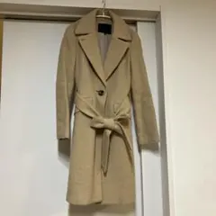 UNTITLED ベージュ ロングコート サイズ0