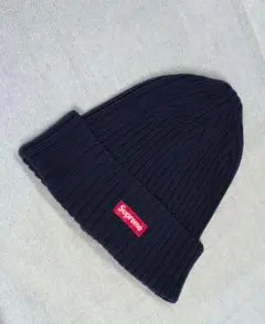 Supreme ネイビー ニット帽