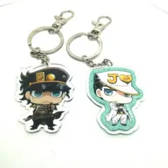 ジョジョ　シリーズ　空条承太郎　両面　アクリルキーホルダー