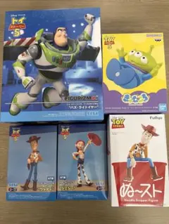 トイストーリー　フィギュア5点セット　まとめ売り トイ・ストーリー フィギュア 5点セット まとめ売り - メルカリ
