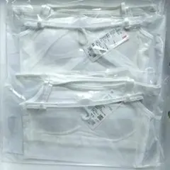 ユニクロ エアリズム コットンブレンド ブラキャミソール 140 2点セット