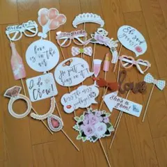 ウェディング フォトプロップスセット 22点