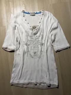 00s Nicole club for men スタッズ ポロシャツ亜熱帯のサムネイル