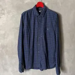 GOOD OL' MPG. Block check flannel shirt
