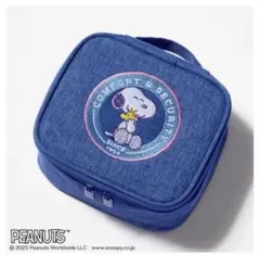 雑誌＊付録のみ＊GLOW 75周年アートの刺しゅうが可愛い ミラー内蔵ポーチ