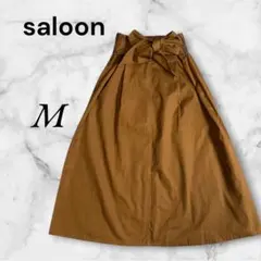 サルーン　ハイウエストフレアスカート　M リボンのサムネイル