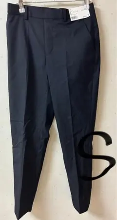 UNIQLO ユニクロ EZYタックアンクルパンツ S ブラック