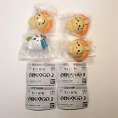 【まとめ売り】ちいかわ ならぶんです3　うさぎ3体 ハチワレ1体