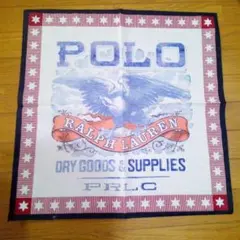 【未使用】RRL バンダナ スカーフ ホワイトイーグル ダブルアールエル