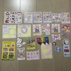 キャラクターシールセット 【女の子向け】使いかけいろいろ