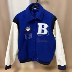 H&M Sサイズ スタジャン 青