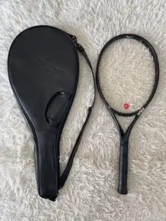 【美品】プリンス X105 テニスラケット 黒 ラケットバッグ付