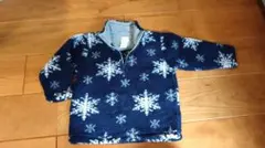 baby GAP 雪の結晶柄 フリースジャケット
