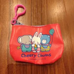サンリオ◎Cheery Chums◎コインケース◎レトロ◎ピンク