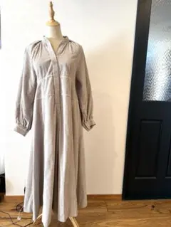 ebure ロングワンピース グレー