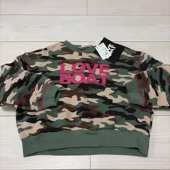 LOVE BOAT 迷彩柄 トレーナー 120cm