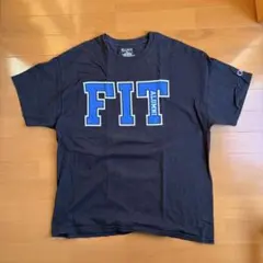Champion FIT ロゴ Tシャツ ネイビー