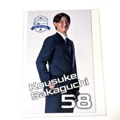 阪口皓亮 はたらくひと応燕シリーズ カード 東京ヤクルトスワローズ