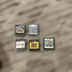 ニンテンドーDSソフト 5本セット マリオ ヨッシー ドラゴンボール ペンギン