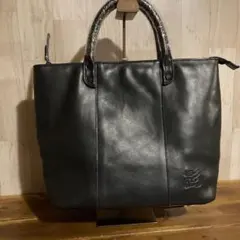 【美品】髭　A4収納 吉田カバン　レザー トートバッグ