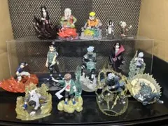 NARUTOリアルコレクション　フィギュア　自来也　ナルト　サスケ　カカシ