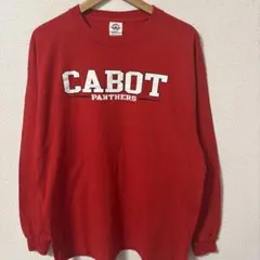 00s US古着 デルタ CABOT PANTHERS 長袖カットソー XLのサムネイル