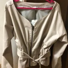 レザーブルゾン