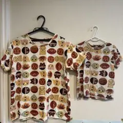 アンパンマンTシャツ2枚セット（大人L、キッズ110）