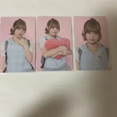 飯田栞月 トレカ this is ME:Iラントレ 049 050 046