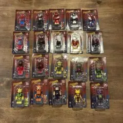 ベアブリック 100% / スパイダーマン・ヴェノム　ハッピーくじ　20体セット