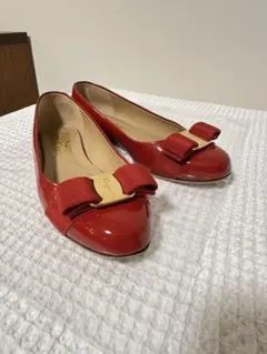 [Ferragamo] フェラガモ　ヴァリナ 22.5cm