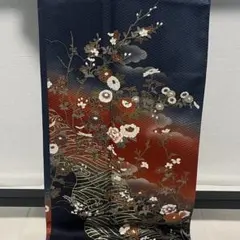 D684 訪問着 花刺繍 正絹 着物 単衣 未使用極美品 - メルカリ