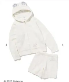 ジェラートピケ　キッズ　あつ森　コラボ　セットアップ　XXS